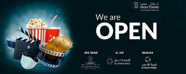 WE ARE OPEN 